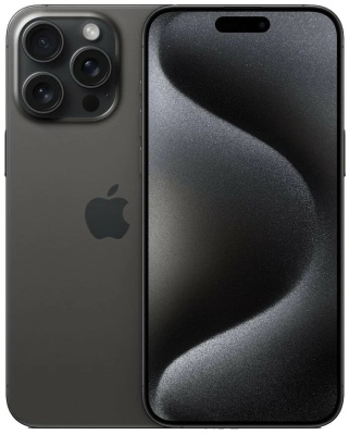 iPhone 15 Pro Max Новый, распакованный Sim+ESim Black Titanium 256gb