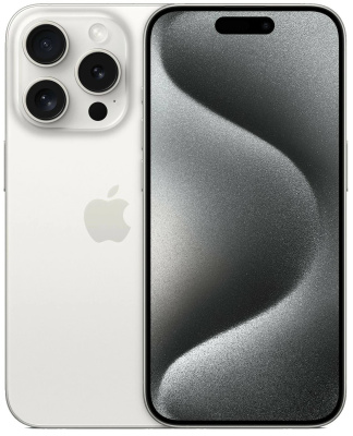 iPhone 15 Pro б/у Состояние Отличный White Titanium 256gb