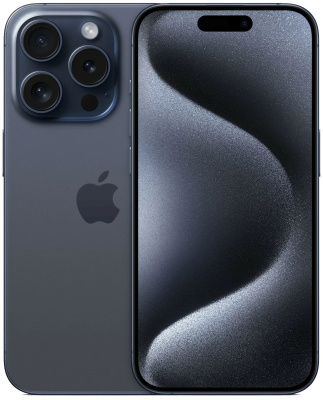 iPhone 15 Pro Новый, распакованный Sim+ESim Blue Titanium 128gb