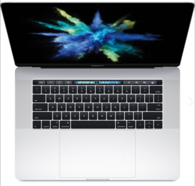 Macbook Pro 2018 (15 дюймов, intel, 16GB, 4 Thunderbolt)  Silver 512gb б/у