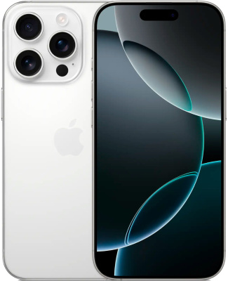 iPhone 16 Pro Sim+Esim Новый, распакованный, активированный White Titanium 128gb