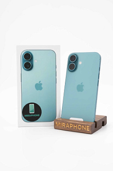 iPhone 16 , распакованный 2Sim Teal 256gb