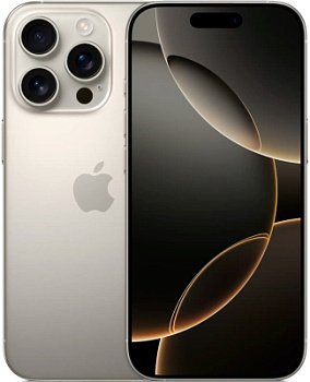iPhone 16 Pro ESim , распакованный Natural Titanium 256gb