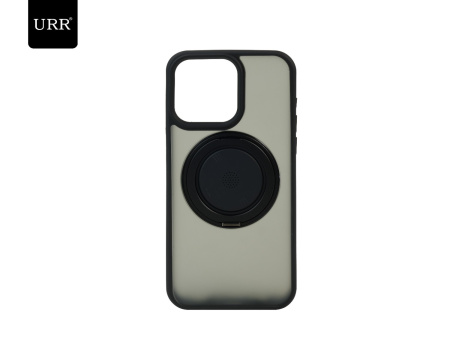 Чехол 360Holder URR Black MagSafe на iPhone 15 Pro Max